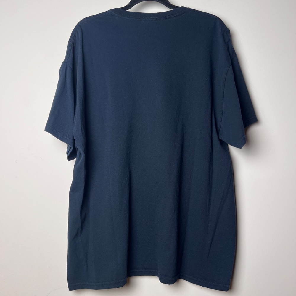 Gildan FBI Logo Adult Blue Short Sleeve T-Shirt XL - Picture 6 of 6